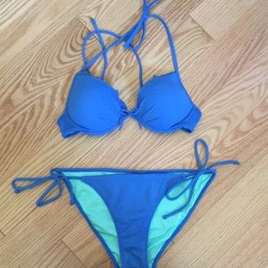 Blue Victorias Secret Bikini